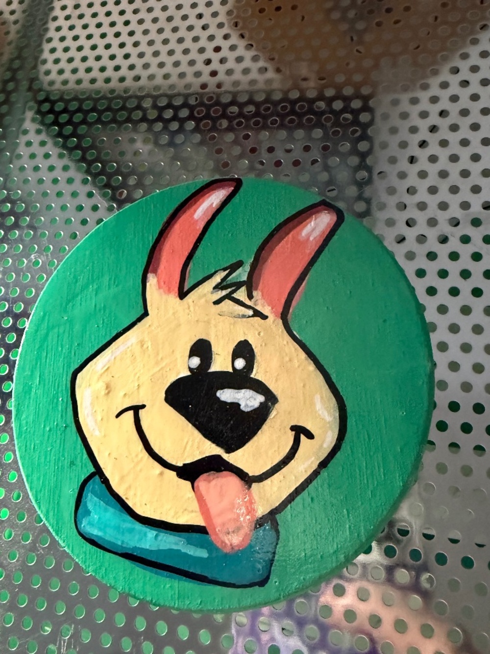 Hand painted Disney coaster little brother
